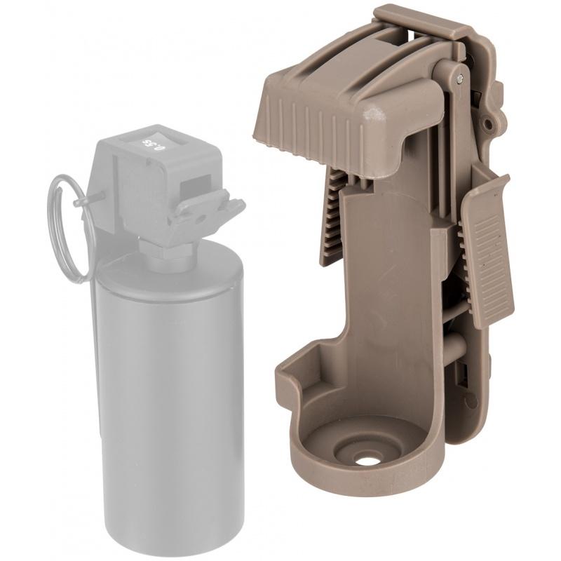 Lancer Tactical Hard Shell Flashbang Grenade Holster - TAN