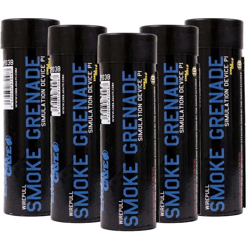 Everest Enola Gaye Airsoft Wire Pull Tactical Smoke Grenade WP40 - BLUE - PACK OF 5 - $42.75 at Everest