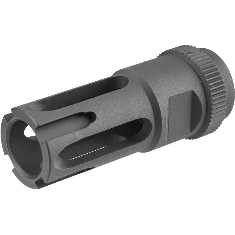 Everest ARES 14mm Clockwise M16 Flash Hider (Type D) - BLACK - $16.05 at Everest