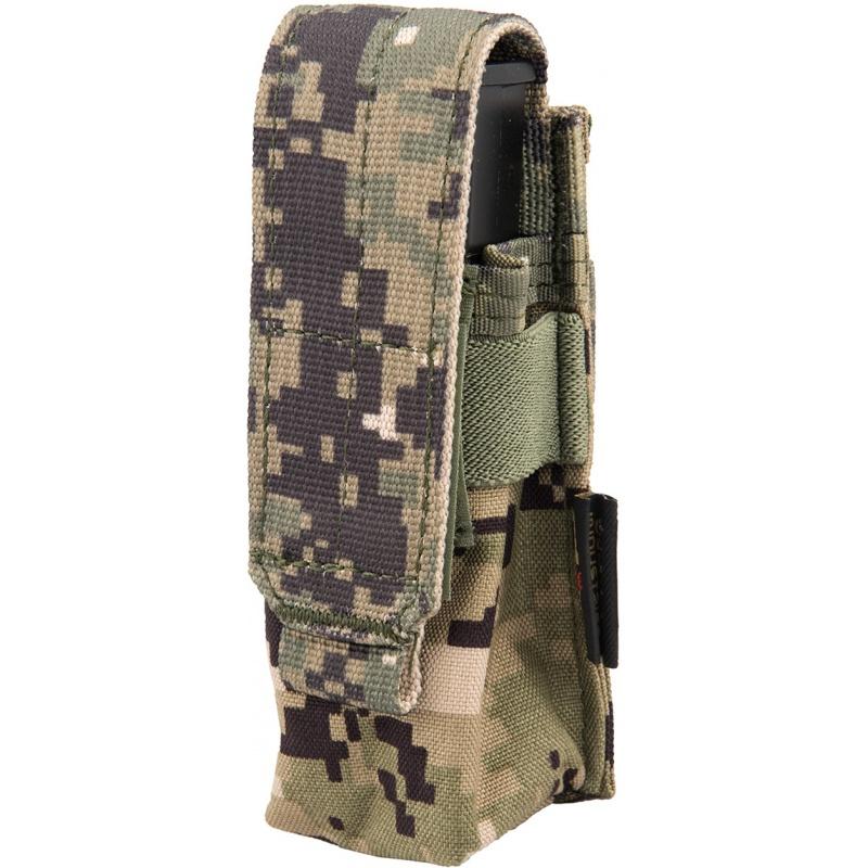 Everest Flyye Industries MOLLE Single 9mm Pistol Magazine Pouch - AOR2 - $9.63 at Everest