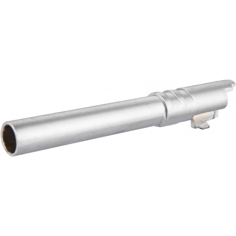 Everest Double Bell Smooth 5-Inch M1911 Airsoft Pistol Barrel - SILVER - $7.49 at Everest