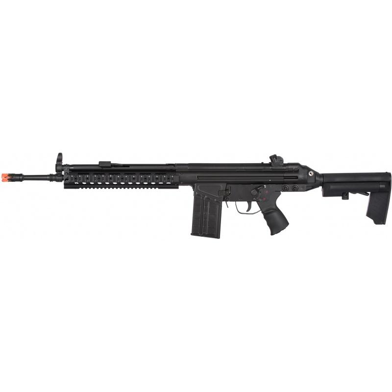 Everest LCT LC-3 AR Airsoft AEG w/ RIS Handrail and AR Stock - BLACK - $440.01 at Everest