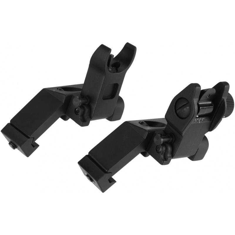 Everest AIM Sports AR 45 Degree Flip-Up Front and Rear Sights - $41.72 at Everest
