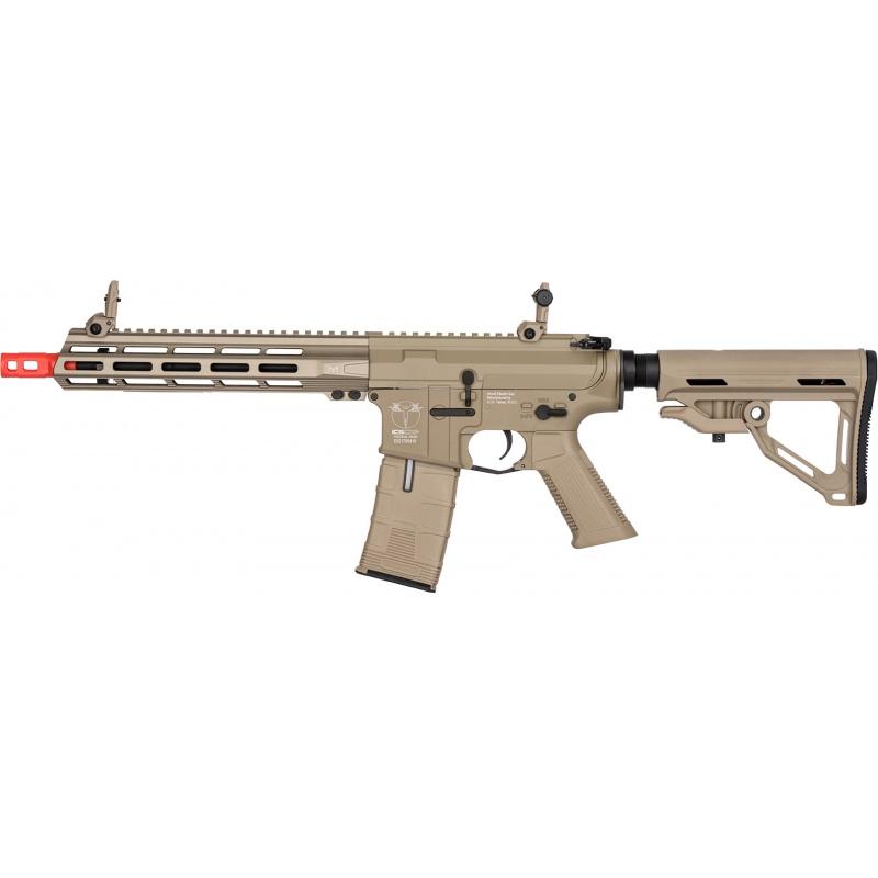 Everest ICS CXP-MMR M4 SBR Electric Blowback Airsoft AEG Rifle - TAN - $395.85 at Everest