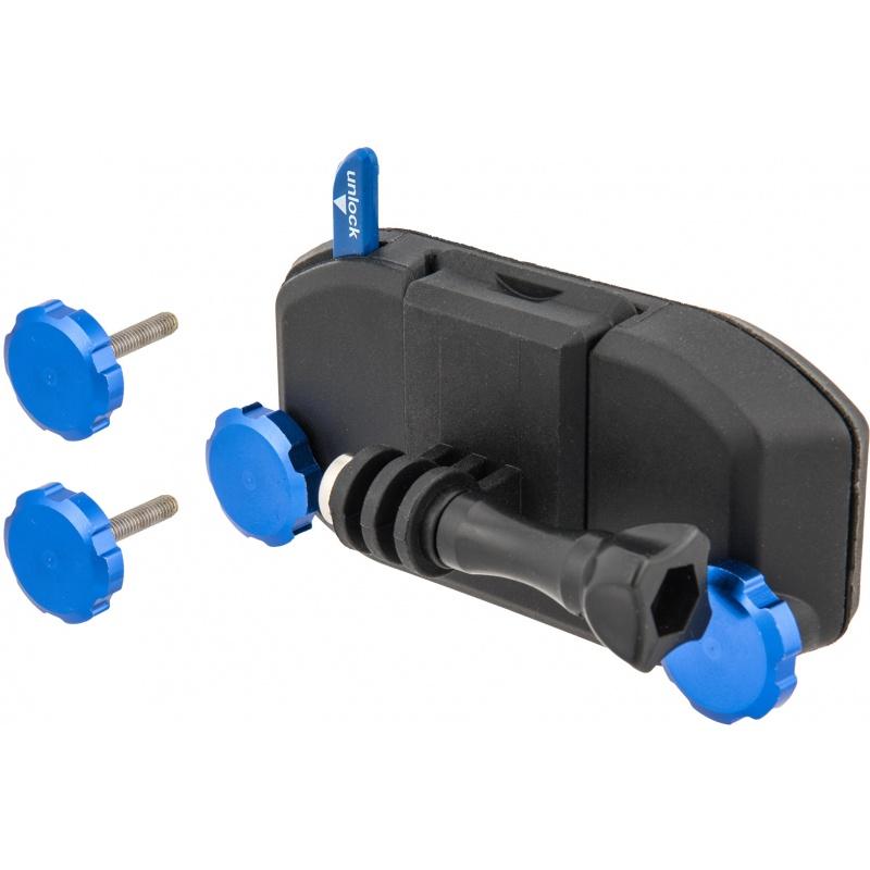 Everest Action Camera Strap Mount for GoPro - BLACK/BLUE - $11.77 at Everest