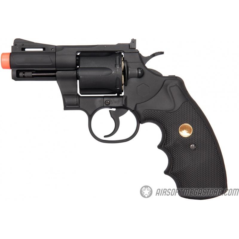 Everest King Arms Python 2.5 .357 Magnum CO2 Revolver - BLACK - $83.46 at Everest