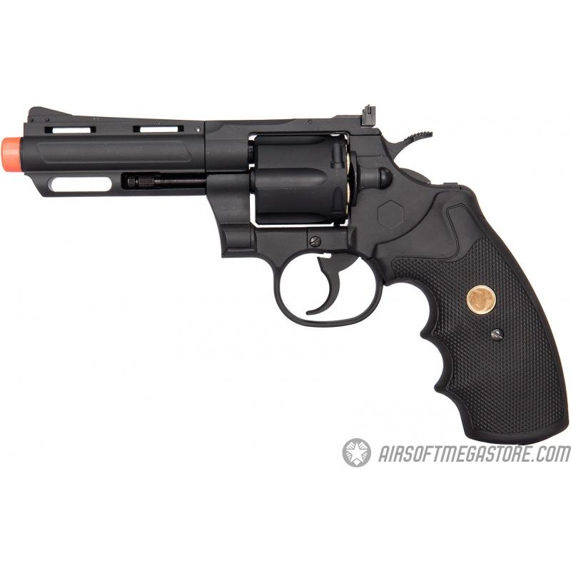 Everest King Arms Python 4 .357 Magnum CO2 Revolver - BLACK - $90.95 at Everest