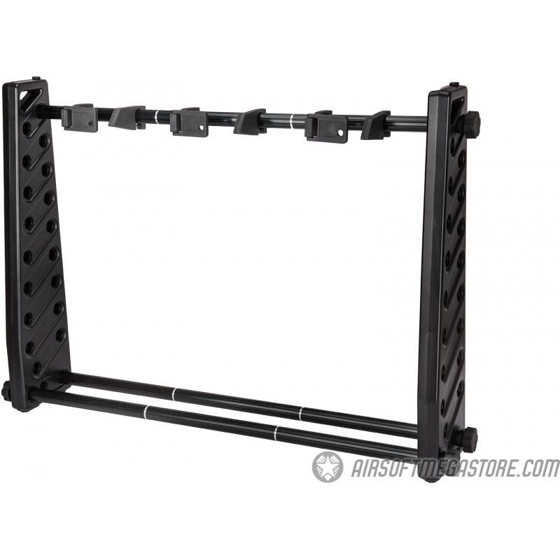 Everest Lancer Tactical 7-Stack 30 Portable Airsoft Gun Rack - BLACK - $63.13 at Everest