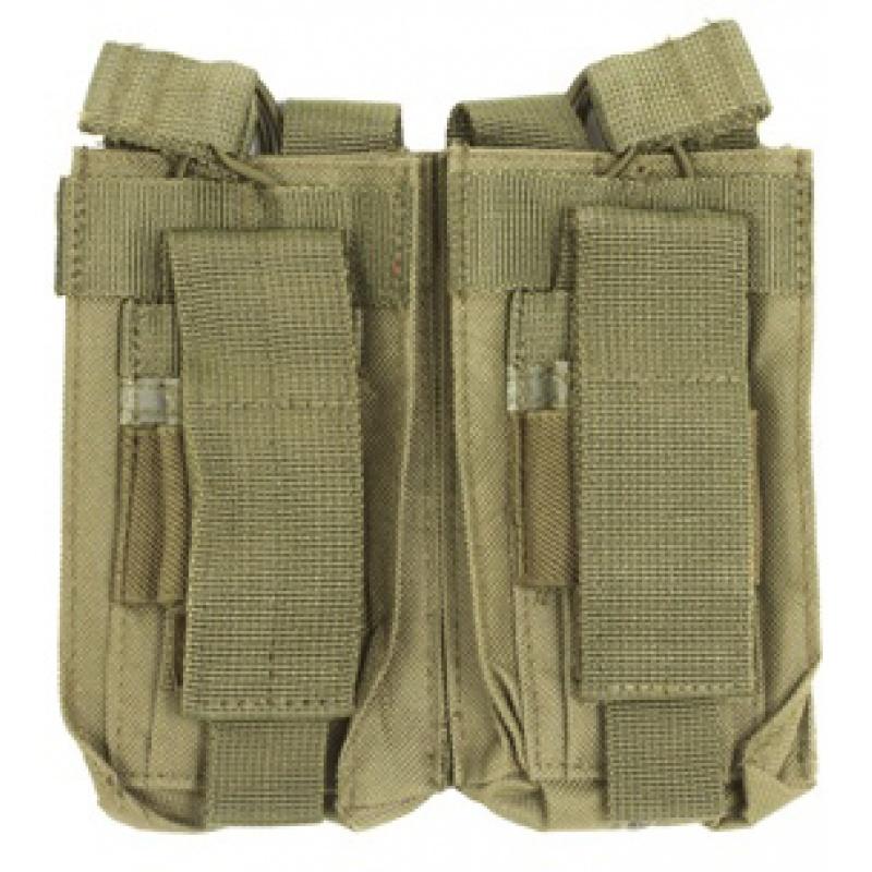 Everest NcSTAR MOLLE Double Rifle Pistol Magazine Pouches - OD - $11.76 at Everest