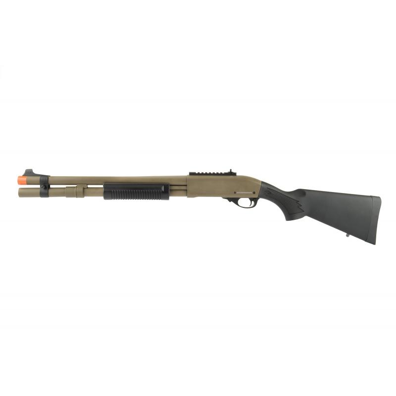 Everest JAG Arms Scattergun HDS Airsoft Gas Shotgun (Extended Tube) - TAN - $187.20 at Everest