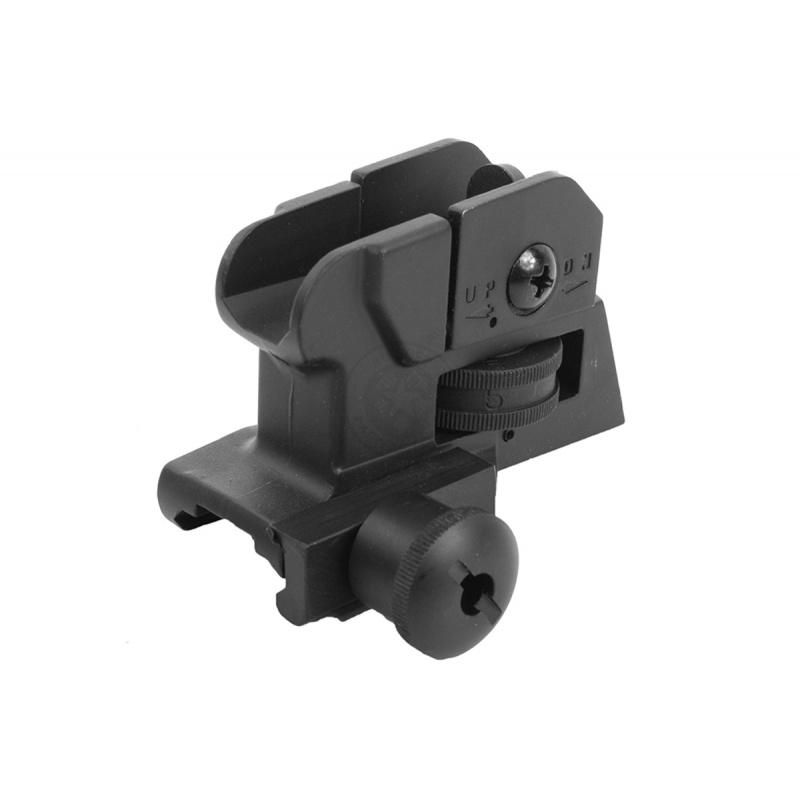 JG Adjustable / Detachable Full Metal Airsoft Rifle Rear Sight