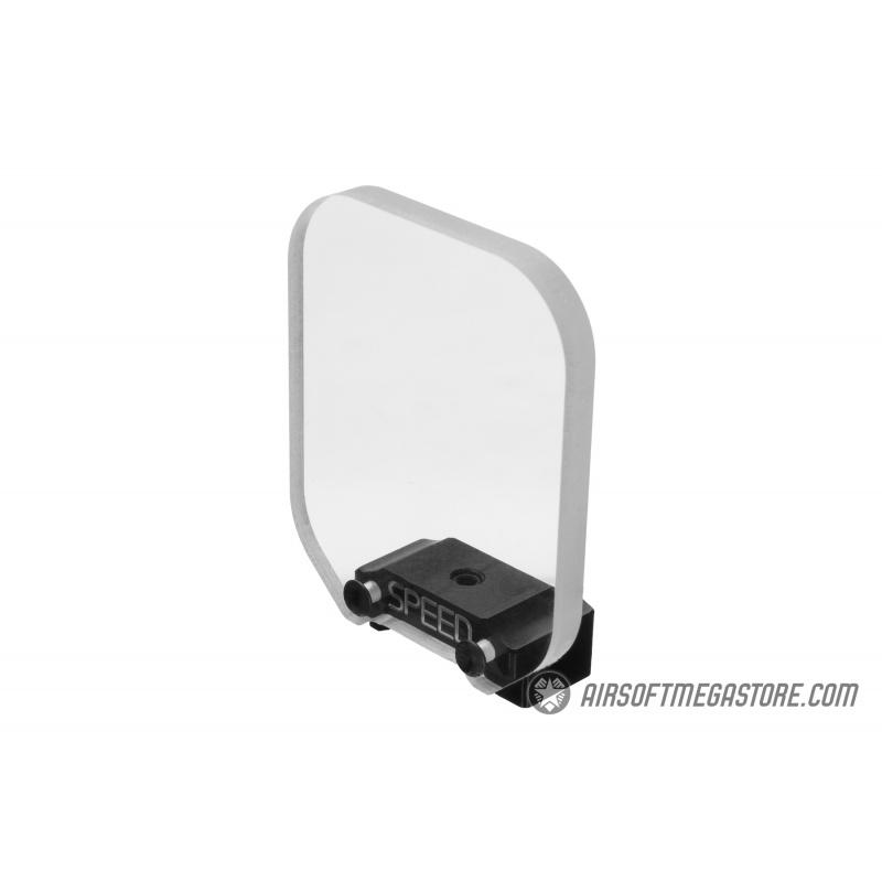 Speed Airsoft Square Optic BB Shield (Medium) - CLEAR