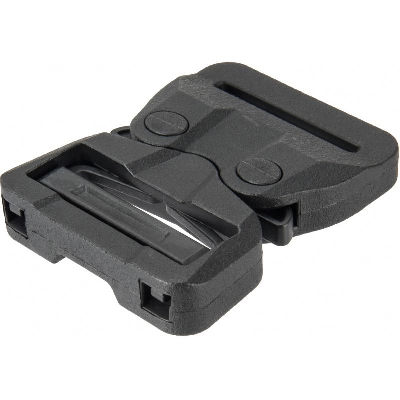 Lancer Tactical Snap Buckle Fastener for Tactical Belts - BLACK