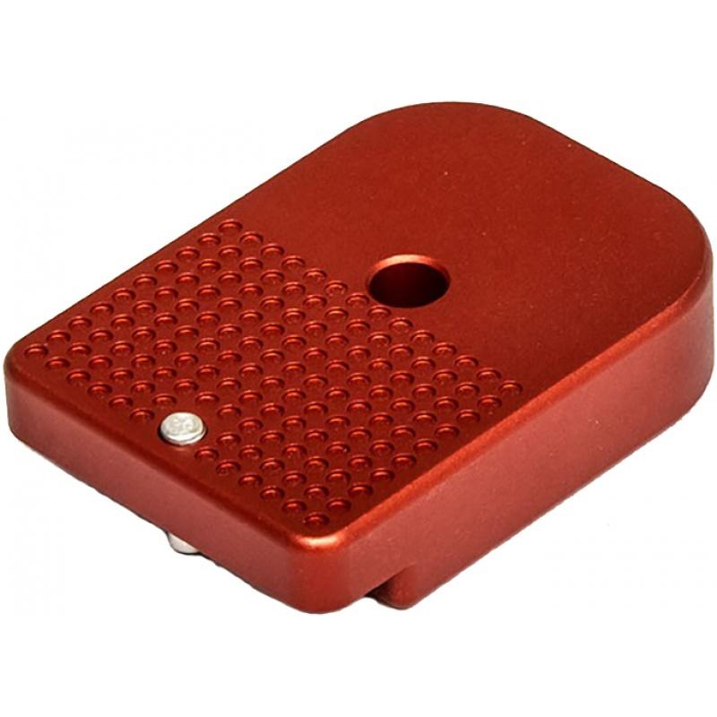 Everest COWCOW Dottac Aluminum Magazine Base - RED - $21.40 at Everest