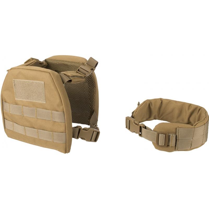 Everest Lancer Tactical 1000D Nylon Youth MOLLE Vest w/ Battle Belt [S] - TAN - $31.03 at Everest