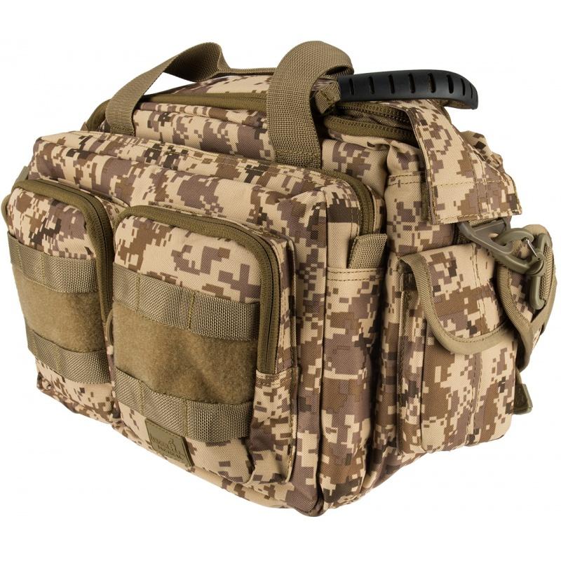 Everest Lancer Tactical 1000D Polyester Small Range MOLLE Bag - DESERT DIGITAL - $42.79 at Everest