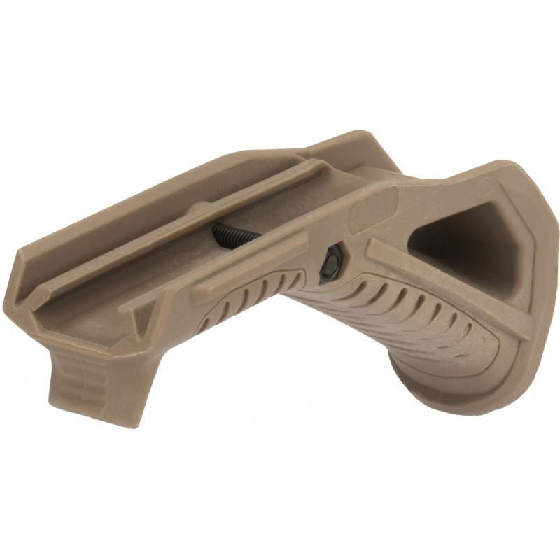 Everest G-Force Picatinny Grooved Angled Foregrip - DARK EARTH - $7.49 at Everest