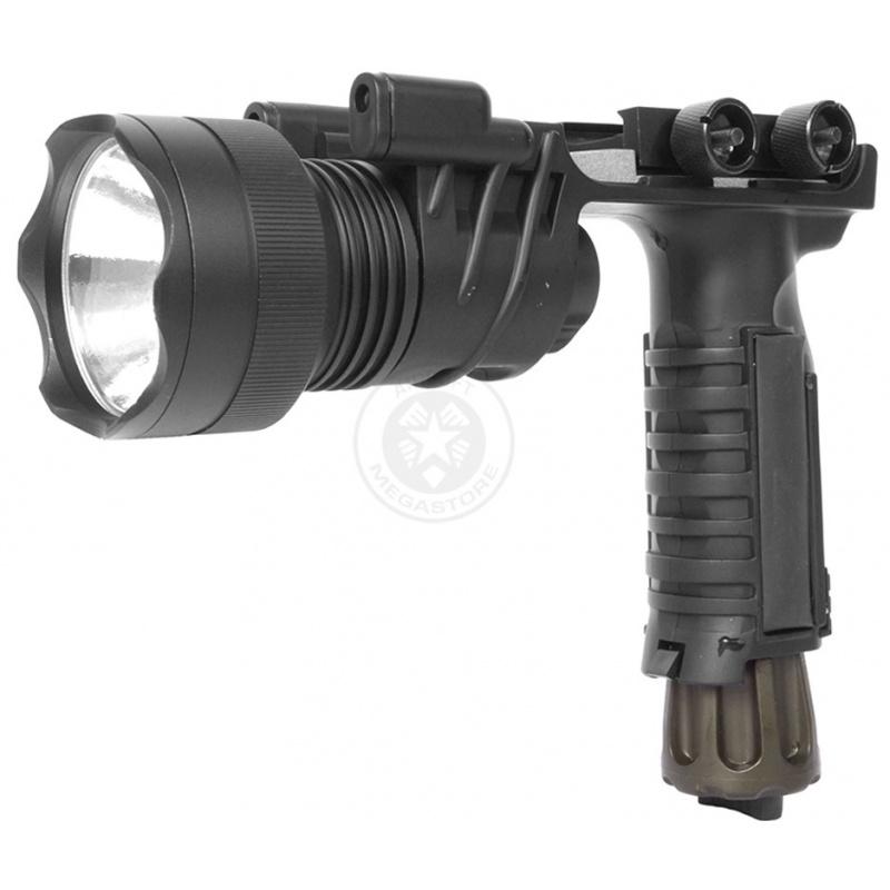 Everest Trilogy Tactical G900 Foregrip LED Flashlight w/ 2X LED Nav Lights - $73.83 at Everest