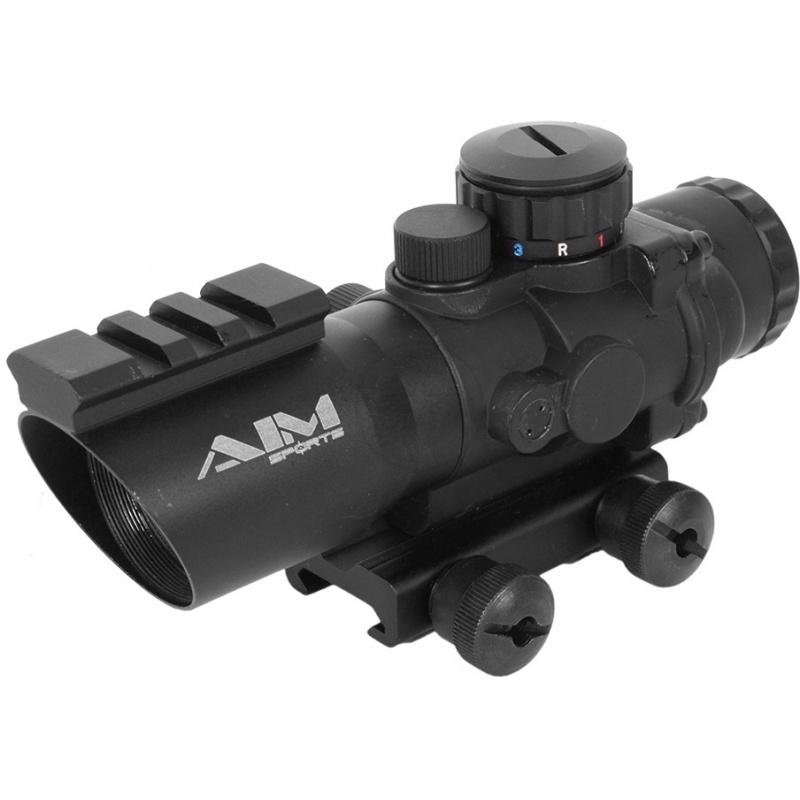Everest AIM Sports 4x32 Airsoft Red/Green/Blue Dot Scope V2 - $101.60 at Everest