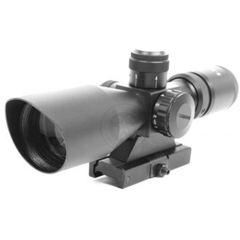 Everest AIM Sports 2.5-10x40 Rangefinder Red / Green Illuminated Airsoft Scope - $105.88 at Everest