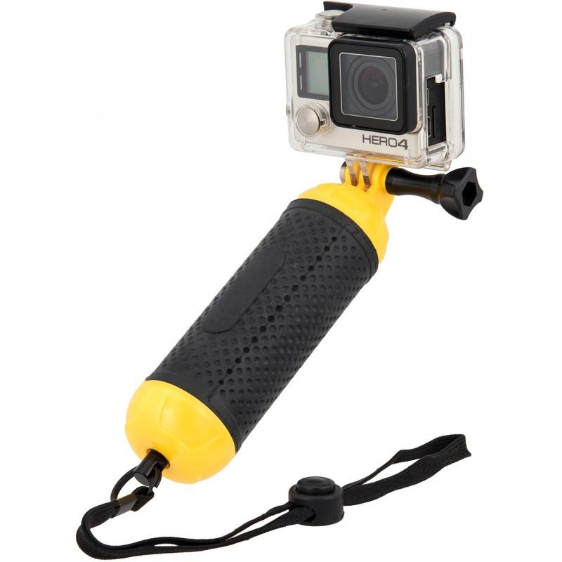 G-Force Bobber Floating Hand Grip for GoPro Cameras - BLACK / YELLOW