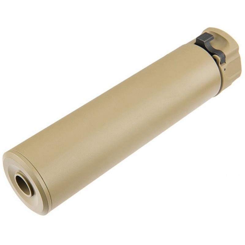 Everest Atlas Custom Works Full Metal SOCOM QD Barrel Extension w/ Flash Hider [LONG] - TAN - $52.43 at Everest
