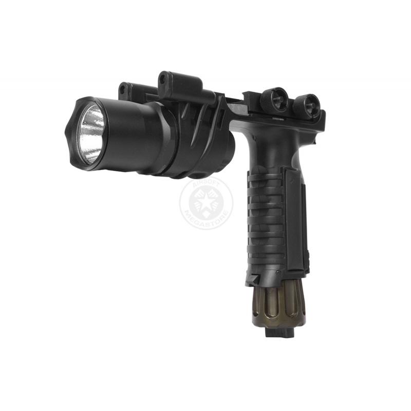 Everest Trilogy Tactical Foregrip LED Flashlight w/ 2 LED Nav Lights - $60.99 at Everest