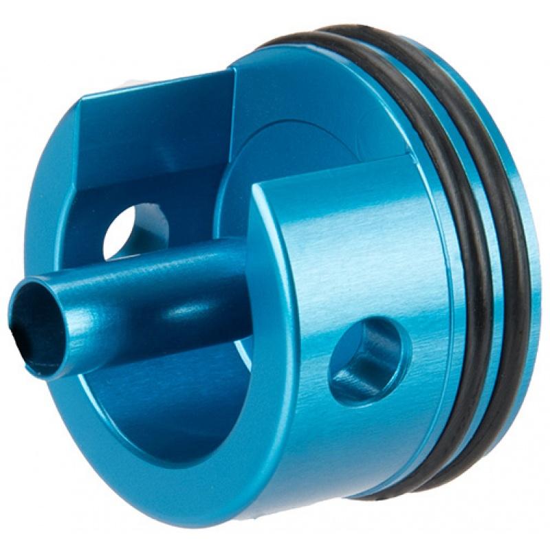 Everest Lancer Tactical CNC Aluminum Cylinder Head for Version 2 Airsoft AEG Gearboxes - BLUE - $7.49 at Everest