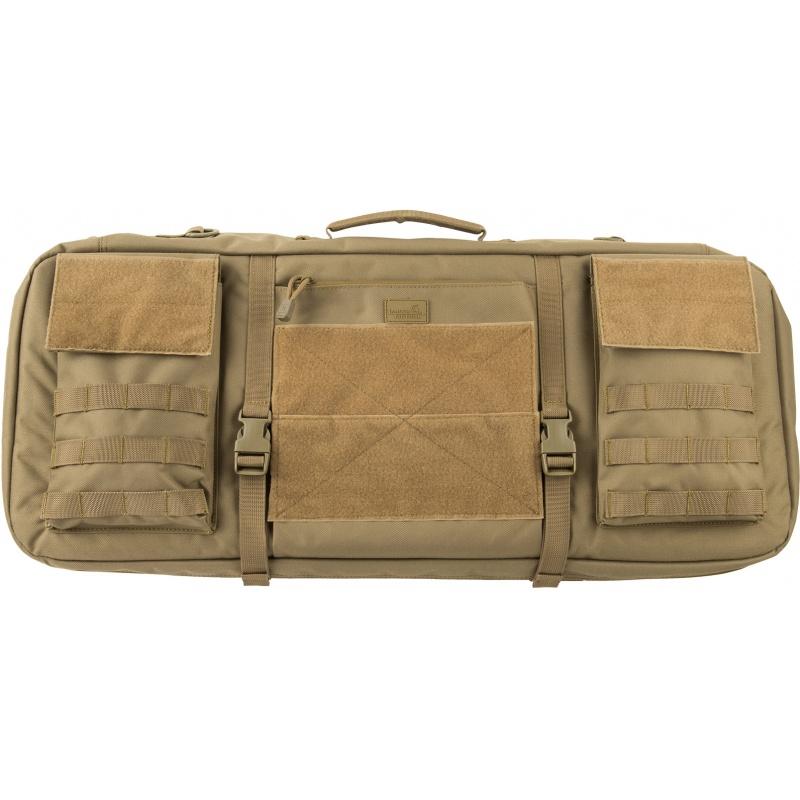 Lancer Tactical 1000D Nylon 3-Way Carry 29 Double Rifle Gun Bag - TAN