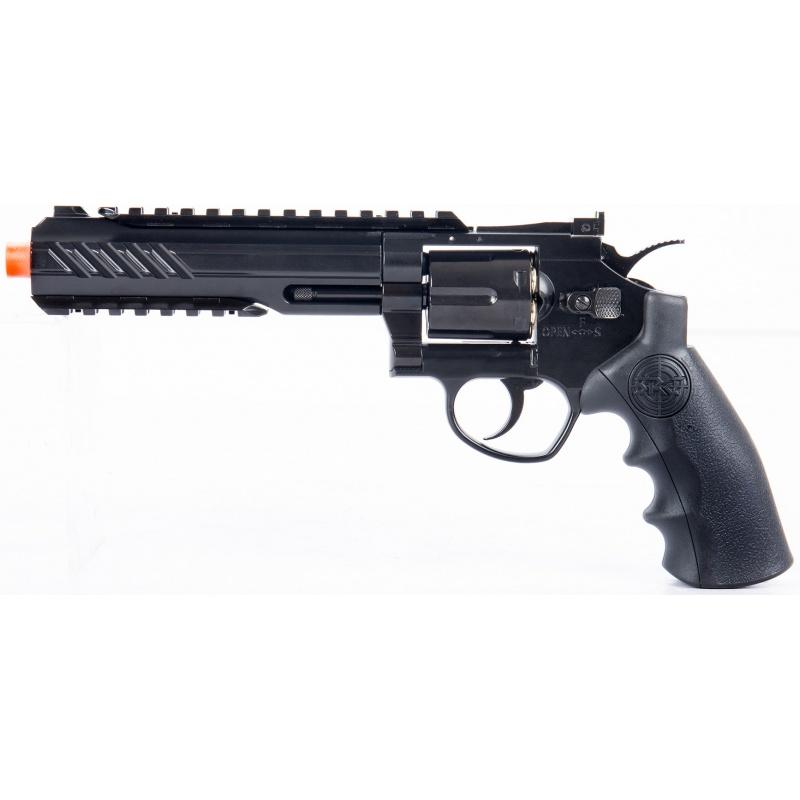Everest SRC 6 Titan Full Metal CO2 Airsoft Revolver - BLACK - $99.51 at Everest