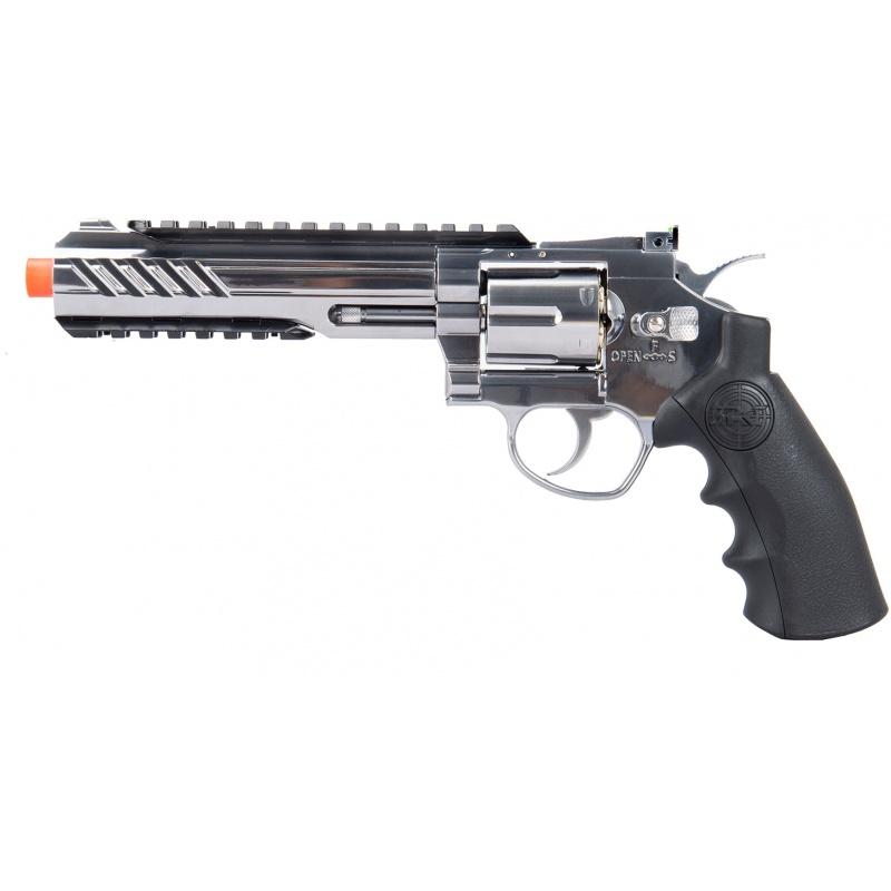 Everest SRC 6 Titan Full Metal CO2 Airsoft Revolver - SILVER - $115.56 at Everest