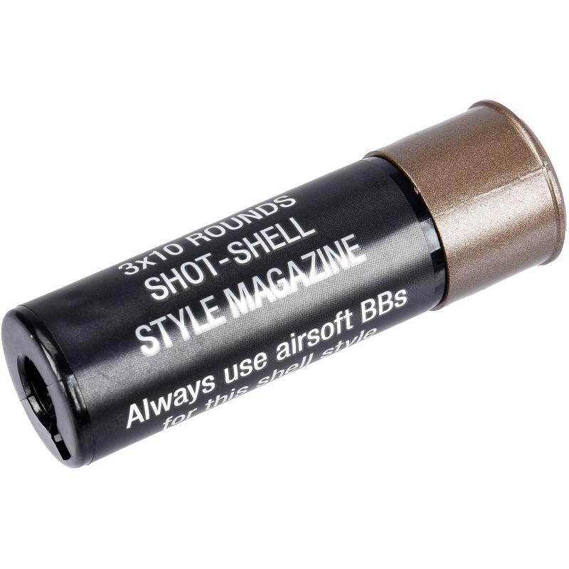 Everest Umarex Tactical Force Tri-Shot Airsoft Shotgun Shells [6 PACK] - BLACK - $23.73 at Everest