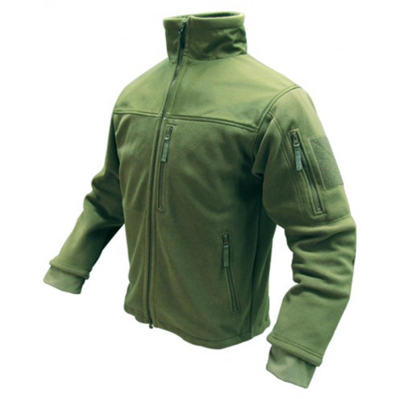 Everest Condor Outdoor ALPHA Micro Fleece Jacket #601 - OD GREEN - $54.52 at Everest