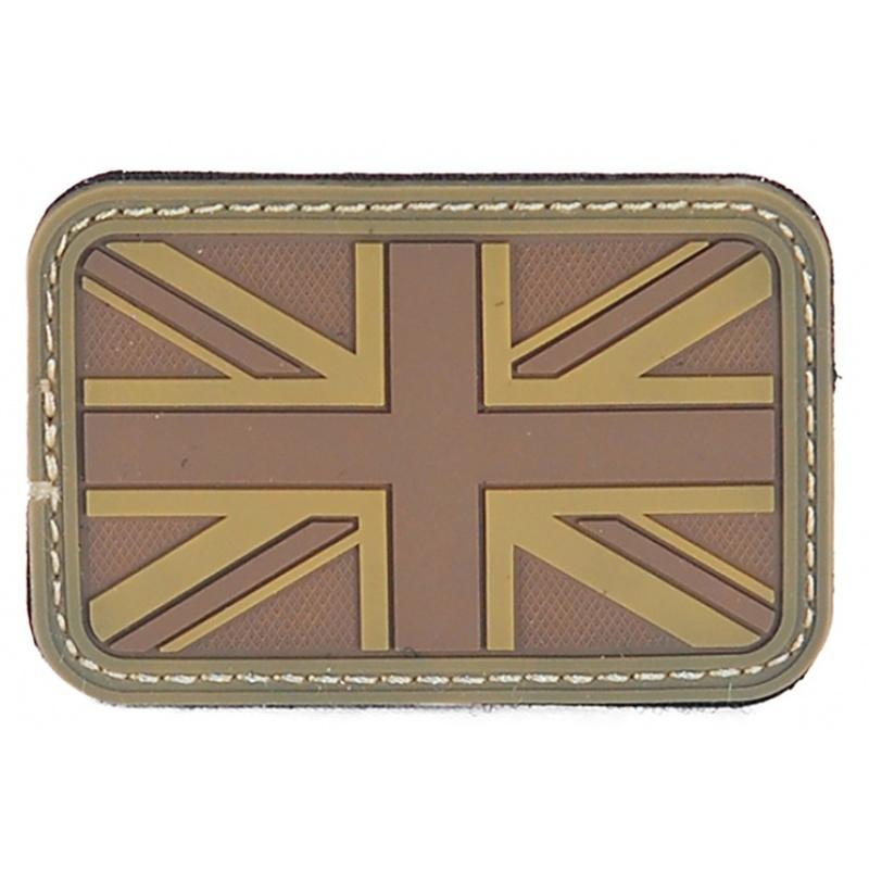 G-Force UK Flag PVC Morale Patch - TAN [AC-148T]