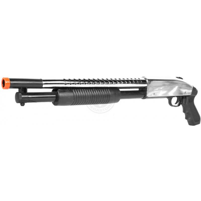 Everest Airsoft TacForce Sawed-Off Combat CQB Shotgun - Chrome - $7.44 at Everest