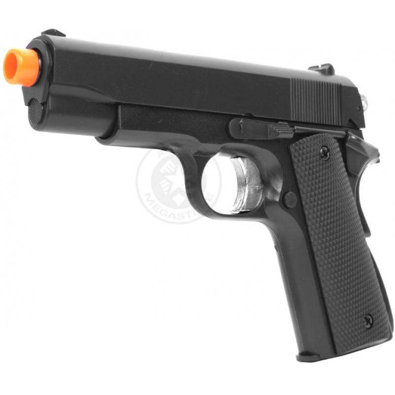 Everest HFC M1911 Airsoft Spring Pistol w/ Heavyweight Magazine - BLACK - $11.72 at Everest