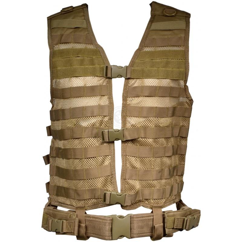Everest NcStar MOLLE / PALS Modular Tactical Vest - TAN - $35.30 at Everest