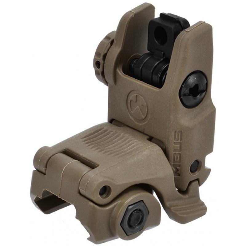 MagPul Airsoft MBUS Gen. 2 Rear Back-Up Sight - Flat DARK EARTH