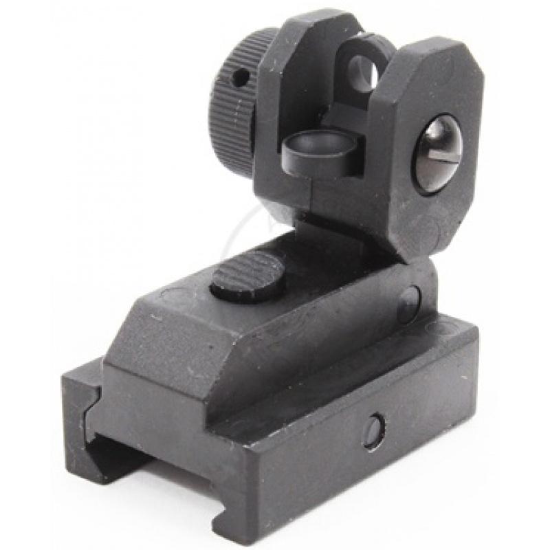Everest SRC Airsoft Full Metal Flip-Up M4/ M16 CQB Rear Iron Sight - $33.12 at Everest