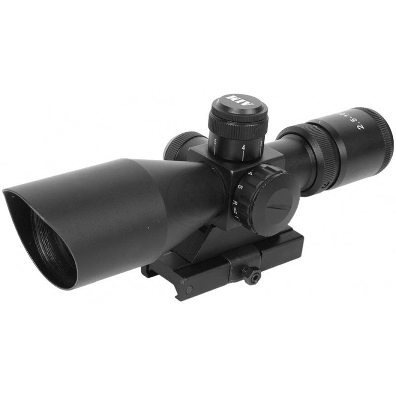 Everest AIM Sports 2.5-10x40 P4 Sniper Rifle Red & Green Illuminated Scope - $105.88 at Everest