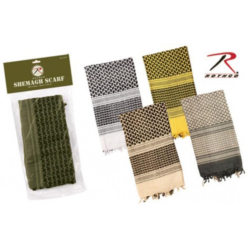 Rothco Multi-Purpose Lightweight Shemagh Scarf - DESERT SAND (YELLOW)