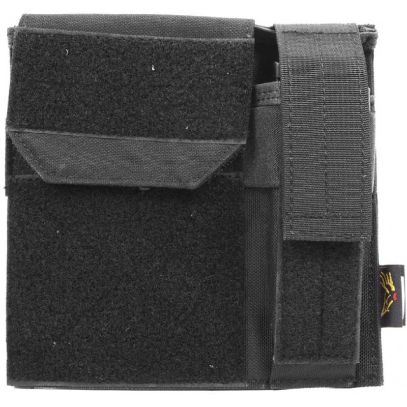Everest Flyye Industries MOLLE Admin Panel w/ Pistol Mag Pouch - BLACK - $17.12 at Everest