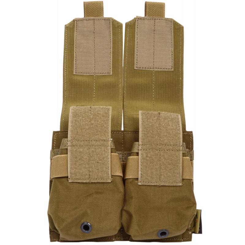 Everest Flyye Industries 1000D MOLLE Double M14 Magazine Pouch - COYOTE BROWN - $17.12 at Everest