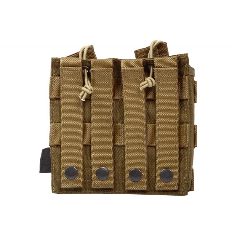 Everest Flyye Industries 1000D MOLLE EV Double Magazine Pouch - COYOTE BROWN - $17.33 at Everest