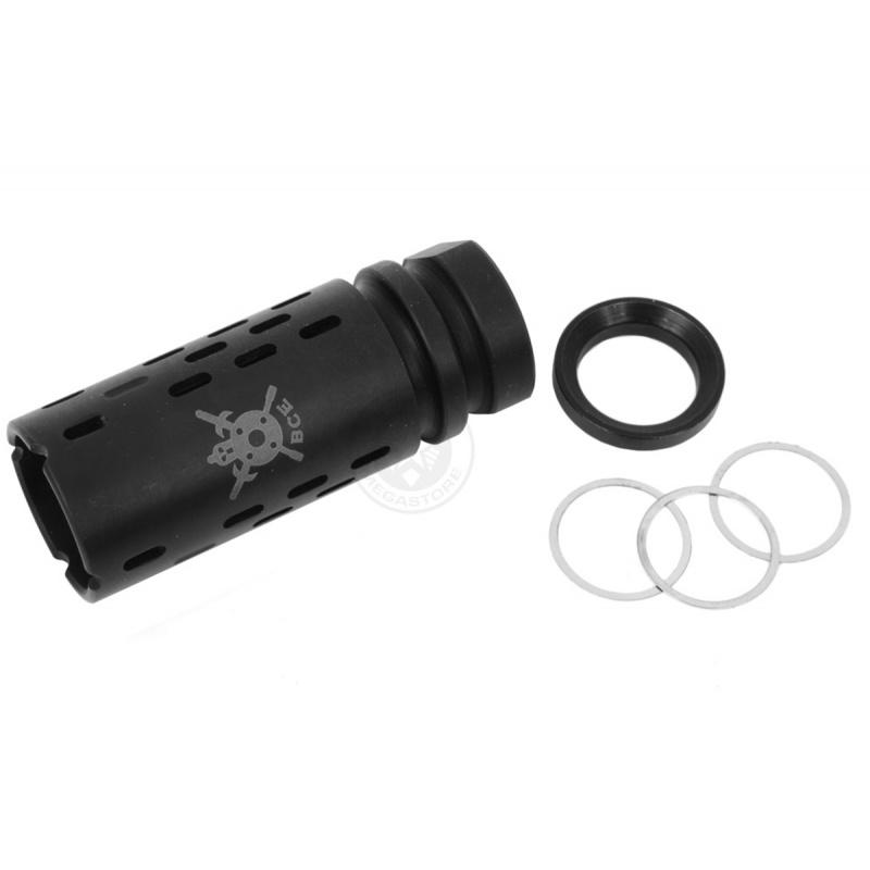 Everest Magpul PTS Airsoft BattleComp 1.5 BLACK Oxide Flash Hider - Clockwise - $32.10 at Everest