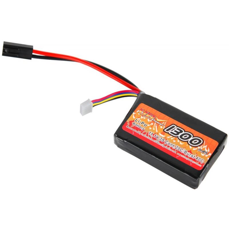 VB-Power 11.1V 1300 mAh 20C / 40C LiPo Airsoft AEG PEQ Battery [VB-LIPO-9908-BATTERY]