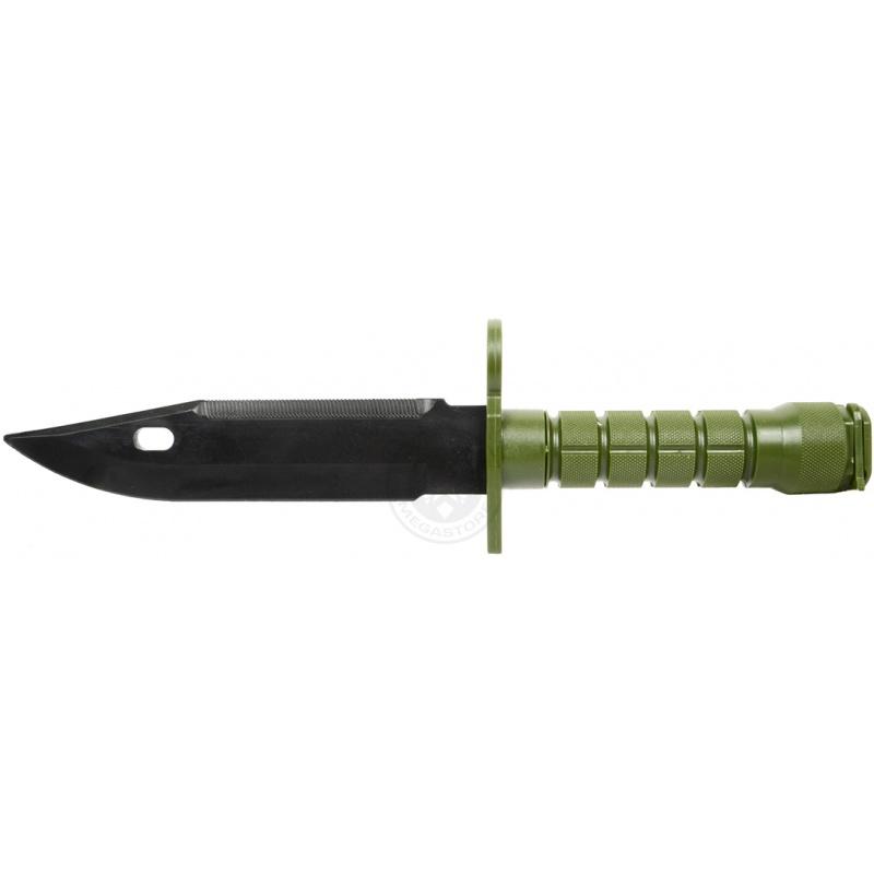Everest G-Force Army M9 Training Knife Bayonet w/ Heavy Duty Sheath - GREEN - $11.72 at Everest