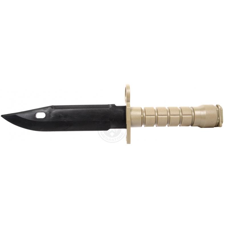 Everest G-Force Army M9 Training Knife Bayonet w/ Heavy Duty Sheath - TAN - $8.81 at Everest