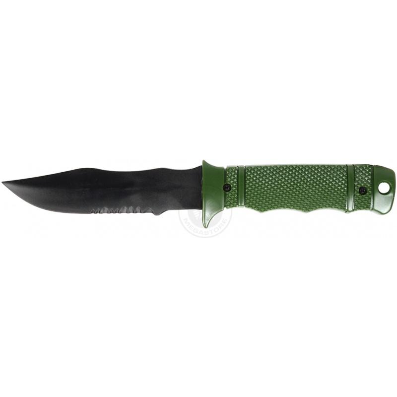 Everest G-Force Combat Rubber Training Knife w/ Tactical Sheath - GREEN - $8.51 at Everest