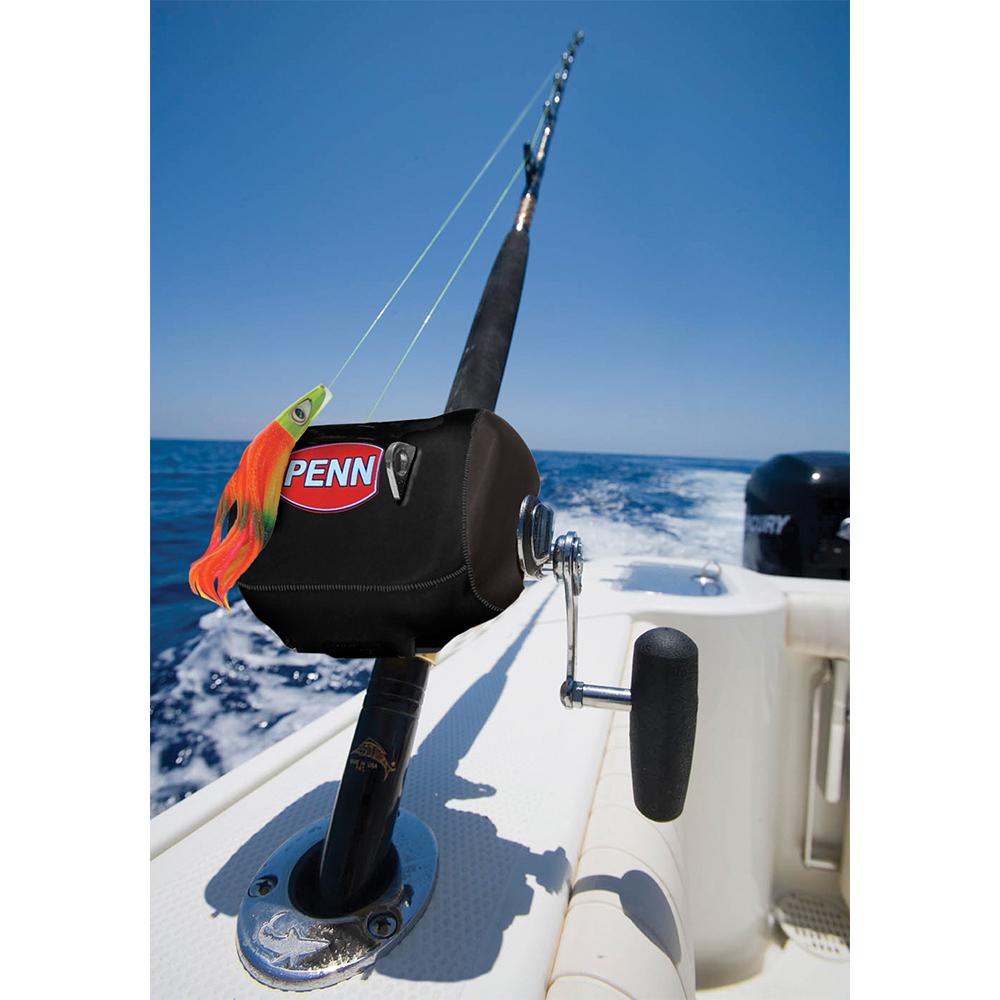 PENN Neoprene Conventional Reel Cover - MEDRC - Black